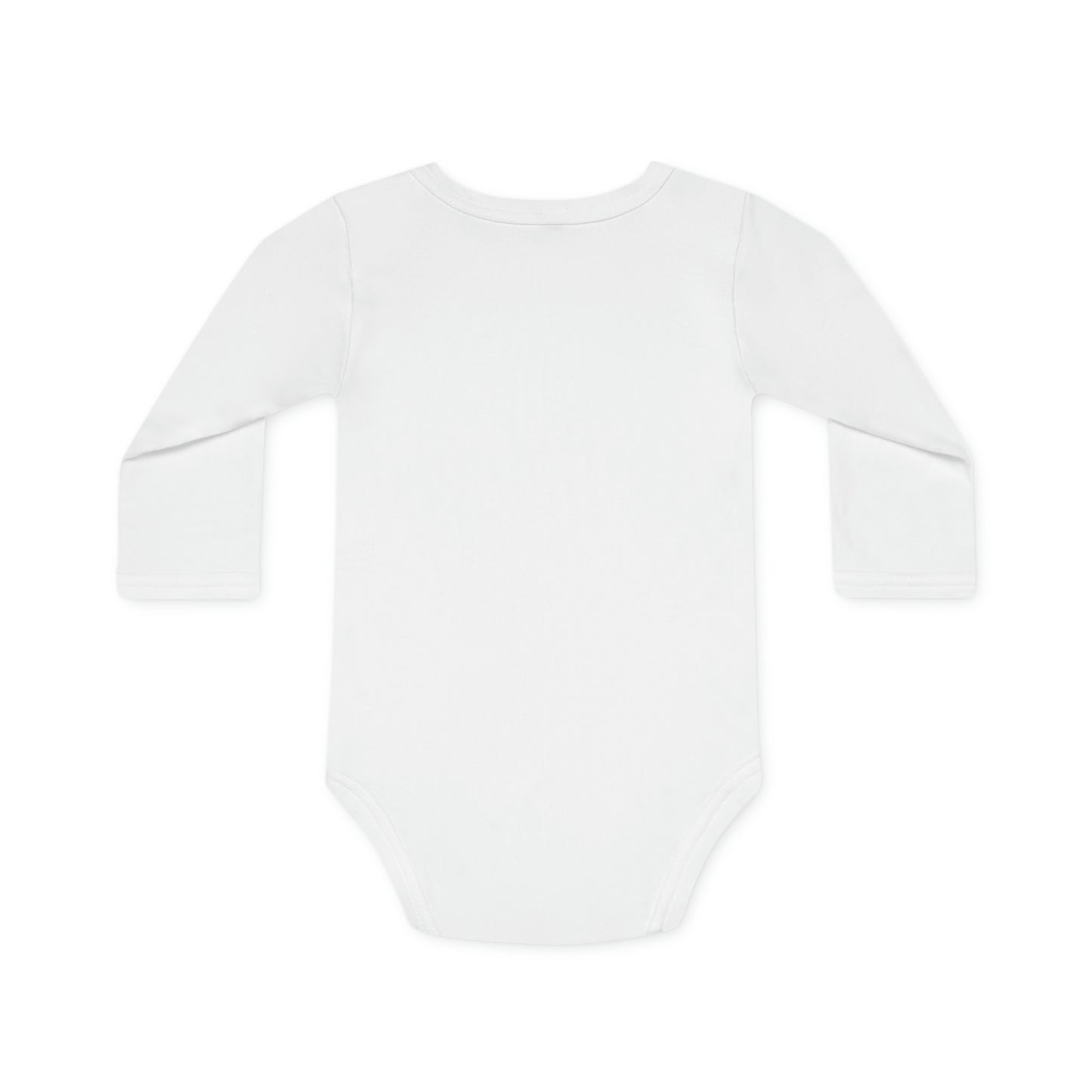 Baby Long-Sleeve Organic Bodysuit Bear Design